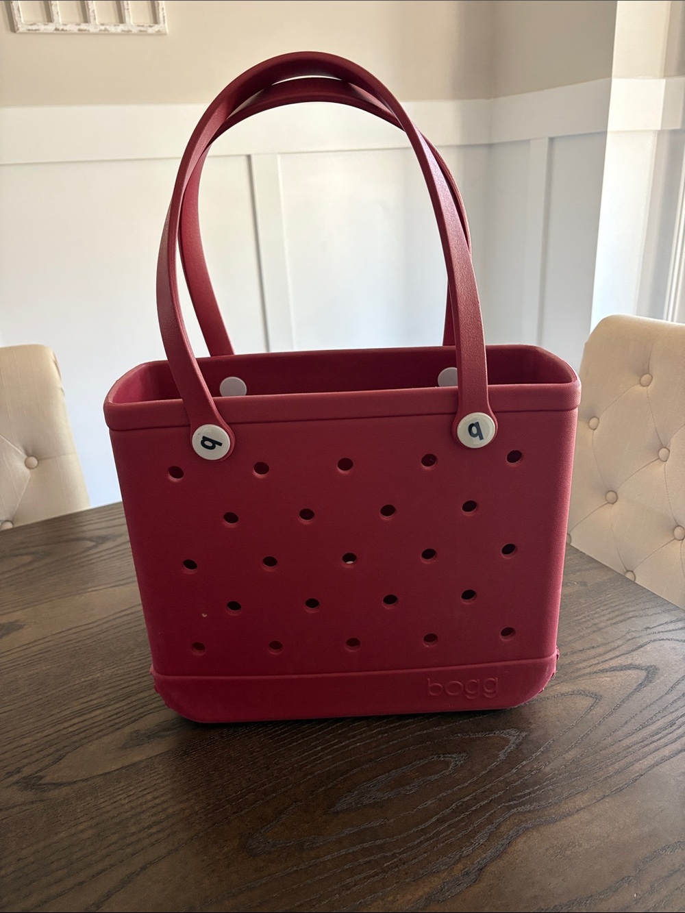 Baby BOGG BAG Tote in Berry Red